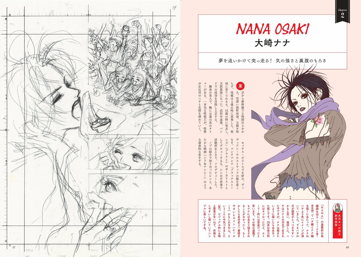 矢沢あい『NANA』の世界』8月7日発売！描き下ろしイラストや