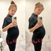 内山琴『お腹の変化!!』