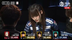 三面張かカンチャンか…河が惑わせる複雑な事情 美人雀士の迷う表情にファンは夢中「かわいい顔」「いい表情」／麻雀・Mリーグ