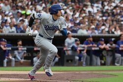 大谷翔平、2戦連続ノーヒットで連続出塁も19試合でストップ ド軍は連敗で首位陥落
