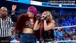 復活の女子レスラーコンビ、ベルト強奪→舌を出し謎ダンスで挑発 「踊るアスカw」「カイリかわいいいいw」王座奪還へ独特“嫌味”アピールが反響