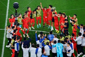 【W杯】韓国、“お祈りタイム”を経てのグループリーグ突破に大黒柱ソン・フンミン号泣