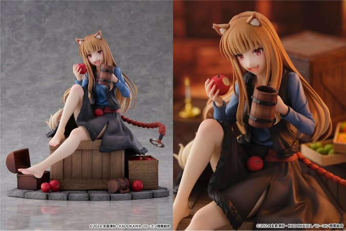 【写真・画像】アニメ『狼と香辛料』のヒロイン・ホロが渋スクフィギュアで登場！　2枚目