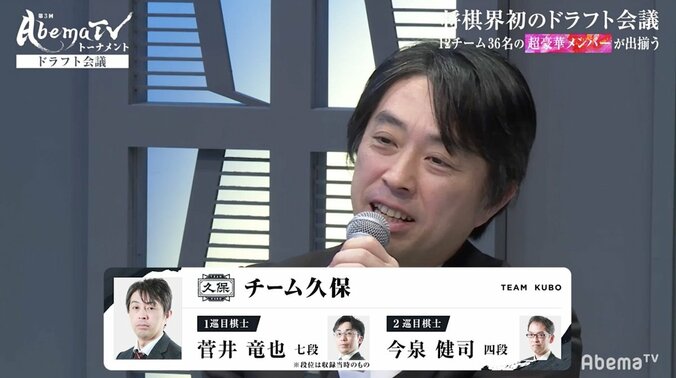 届いた熱い年賀状　チーム振り飛車・リーダー久保利明九段、“立候補”した今泉健司四段の「男気が好き」／将棋・AbemaTVトーナメント 1枚目