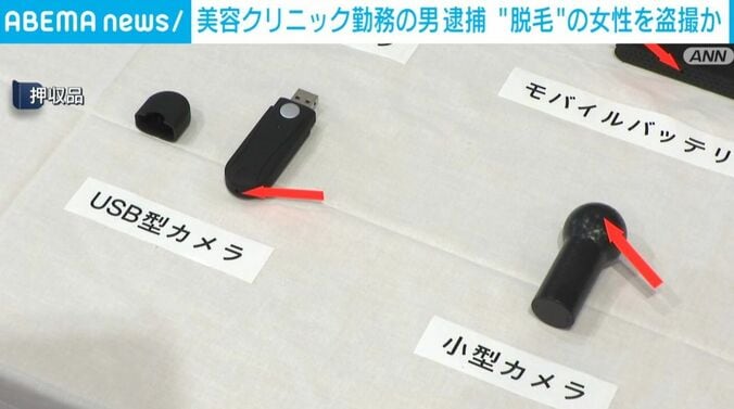 押収されたカメラ