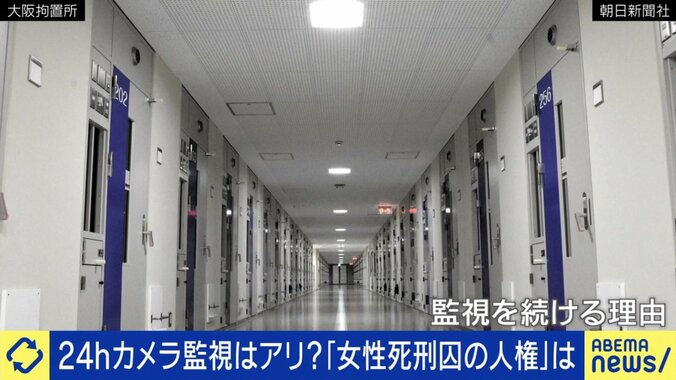 監視カメラがついている実際の刑務所