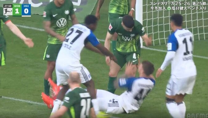 【写真・画像】ウソでしょ…！？ 塩貝健人、目を疑う“まさかの光景”「速すぎる」ナイジェリア代表をぶち抜く“驚異のスプリント”に場内騒然「爆発的な加速力だな」　1枚目