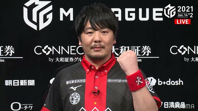 焦りも不安もどこ吹く風 軍師・勝又健志 1カ月半ぶりのトップ 勝利数で単独首位も「数えてなかったです」／麻雀・Mリーグ 2枚目