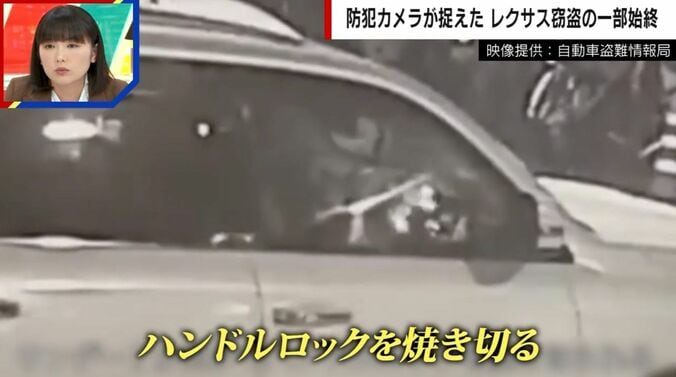 映像提供：自動車盗難情報局