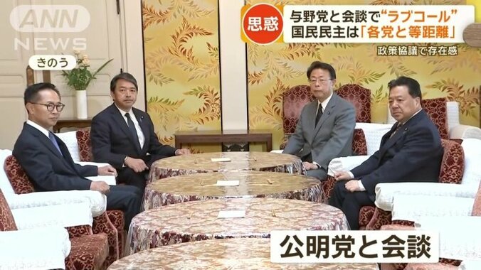 公明党と会談