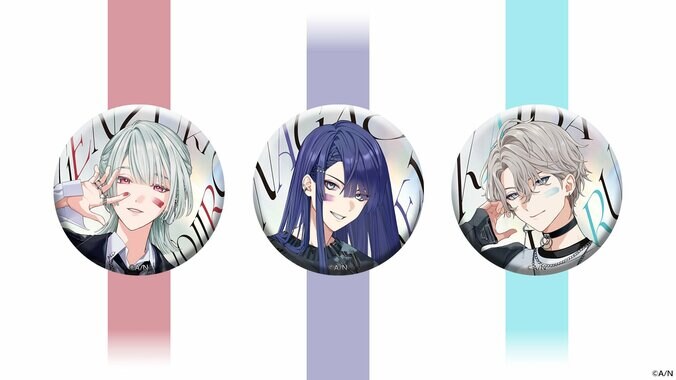 【写真・画像】売開始を記念した実物展示イベント開催！にじさんじ所属「VΔLZ」とのコラボコスメ9月12日より発売決定　5枚目