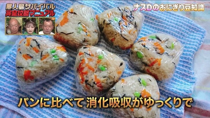 ナスDが明かすおにぎりの豆知識「一生買わないと思うコンビニのおにぎりランキング」気になる順位とは?