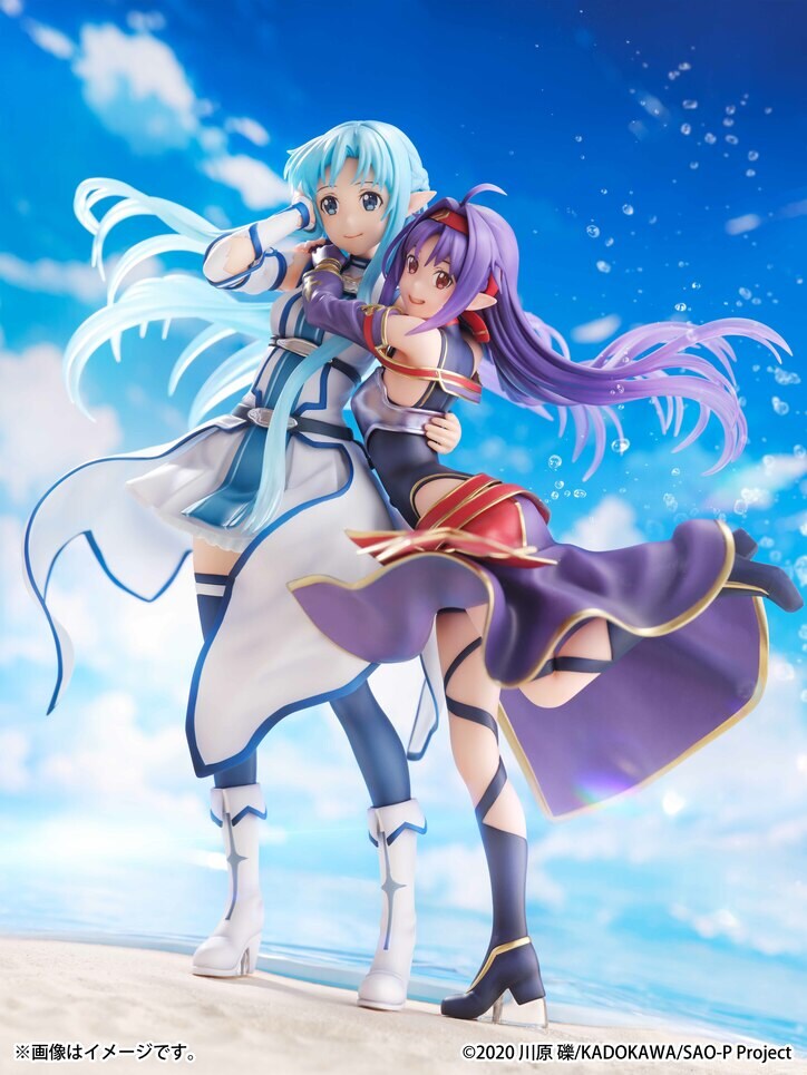 【写真・画像】アニメ『ソードアート・オンライン』より、アスナ&ユウキの1/7スケールフィギュアが登場! 12枚目