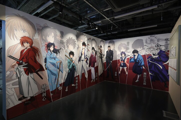 【写真・画像】30周年記念原画展「るろうに剣心展 30th Anniversary Exhibition 志々雄真実篇」東京会場開催中　9枚目