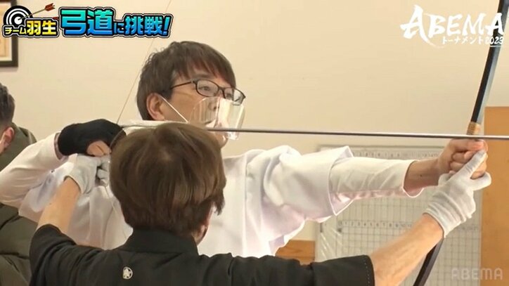 羽生善治九段がまさかの弱気発言！？「優勝は遠かったということで…」チーム羽生、初挑戦の弓道に「奥深いことを痛感」／将棋・ABEMAトーナメント
