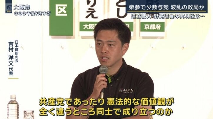 日本維新の会 吉村洋文代表