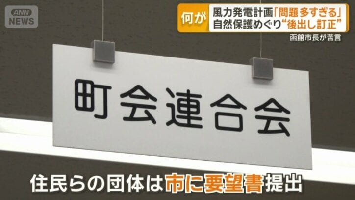 住民らの団体は市に要望書提出
