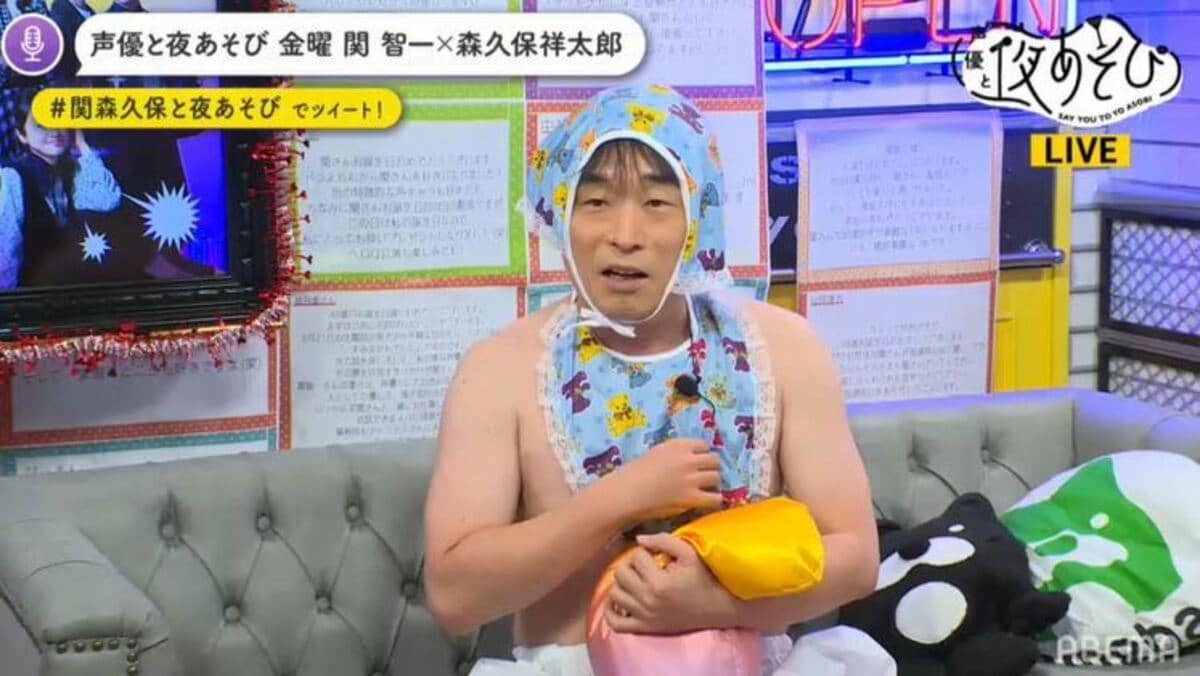 声優と夜あそび 関智一 森久保祥太郎 寺島拓篤 直筆サイン 色紙 img_c2bd9f8920ec950d615ed2e70c