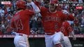大谷翔平の負けを帳消しに！ウォードの代打同点2ランにスタンド熱狂 大谷翔平も最前列でお出迎え