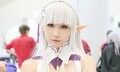 「父が好きな作品」だった『リゼロ』に触れて…エミリアのコスプレが放つ白い透明感