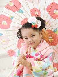 大渕愛子『七五三の写真ができました!』