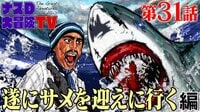 ナスD、無人島でついにサメを捕獲!