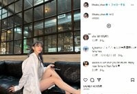 宮脇咲良の透明感あふれる“デカシャツ美脚”ショットにファン悶絶 「スタイルえぐい」「最高」