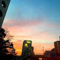川崎麻世『夕焼けと皆既月食に癒された』