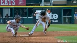 「信じられない」MLBで23歳新人が“忍者盗塁” 判定を覆した「とんでもないスライディング」に現地実況＆MLB公式Xも驚きと賞賛