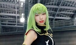 Attention to Detail: A Cool Beauty in C.C. Cosplay from 'Code Geass'