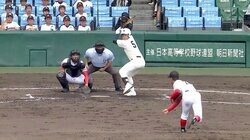 敗戦も驚異の打率7割超で“強打の日大三”体現！頼れる主将の追撃タイムリーに聖地熱狂「ニノ当たってんなあ」「頼りになるぜキャプテン！」