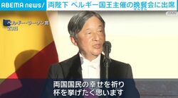 両陛下 ベルギー国王主催の晩餐会に出席