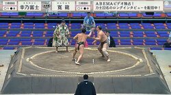 小兵力士、強烈張り手で“一撃”ノックアウト「もろに入った」「動きが止まった」館内騒然