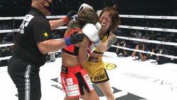 笑いながら殴り合う姿が女版「高山善廣 vs ドン・フライ」と話題 特異すぎるキャラに「ホラーやん」の声も