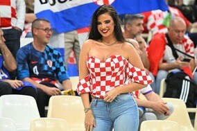 「ハリウッド女優かよ！」クロアチアの“ワールドクラス美女”が母国帰還で披露した悩殺ボディコン姿に大反響！「まるで別人」【Ｗ杯】