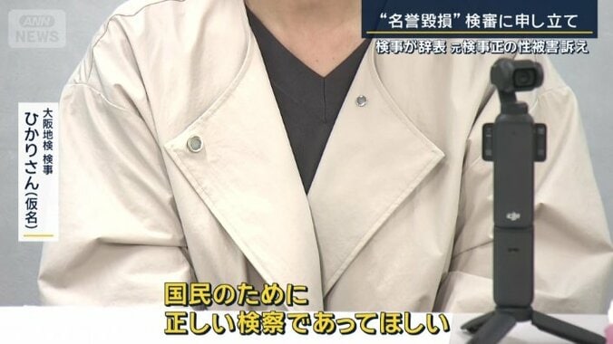 大阪地検検事　ひかりさん（仮名）