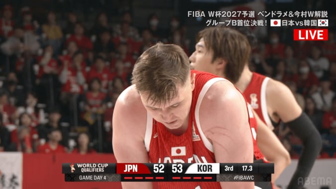 「見てこの傷…」壮絶の韓国戦、日本帰化選手の“赤い上腕”にファン衝撃！「痛々しい…」「ボロボロになるまでマジでありがとう鷹ちゃん」【バスケW杯予選】 4枚目