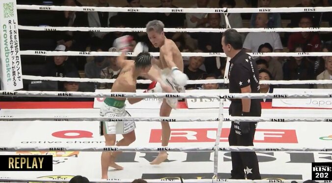 試合終了ゴングと同時に“戦慄”の左ハイカウンターが炸裂！ 劇的決着に「まじかw」「これは悔しすぎる」 2枚目