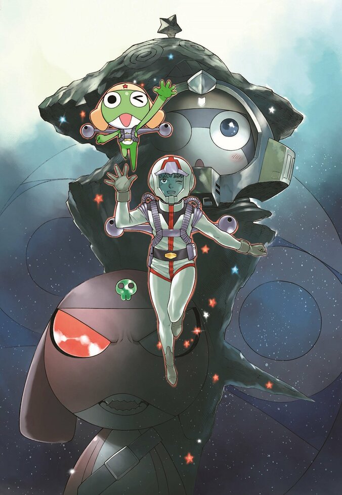 『新劇場版☆ケロロ軍曹』×『機動戦士ガンダム』コラボ決定！本編映像および描き下ろしイラストが到着 3枚目