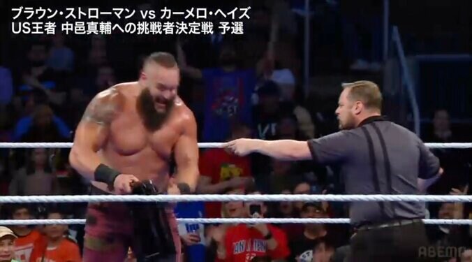 納得いかないストローマンは猛抗議