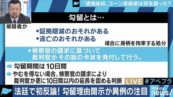 ゴーン容疑者、手錠・腰縄姿での出廷で国際世論にアピールか？郷原弁護士「検察組織は動じないと思う」