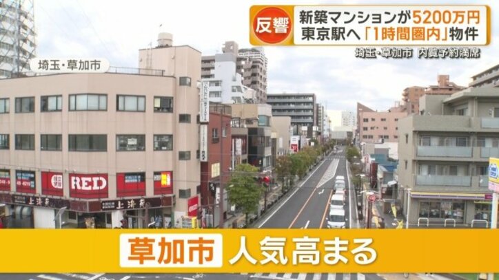 人気が高まる埼玉・草加市