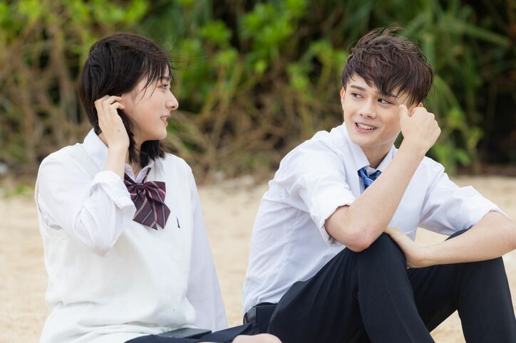 高1モテ女子、一度振った男子から「俺にもう可能性はない?」質問されるも「友達としてしか…」きっぱり『今日好き』沖縄編スタート