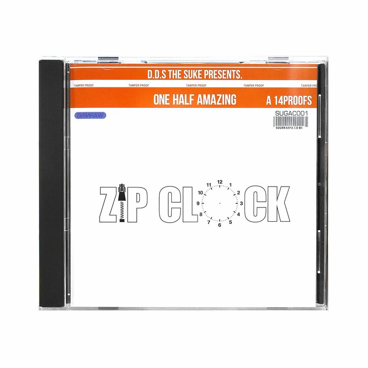 ファーストインパクト "ONE HALF AMAZING" から1ヶ月。 真実のジャーナリスト D.D.S が送るドキュメンタリーアルバム  “ZIP CLOCK”第２章 完結編