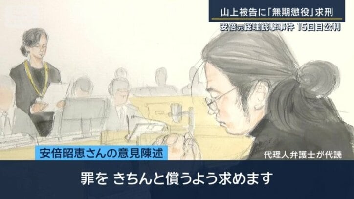 安倍昭恵さんの意見陳述