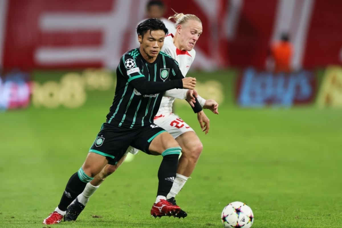 日本人3選手先発のセルティック、古橋のアシストで一時同点も