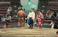「え、鎮座してる」「えげつない存在感」大相撲、花道奥に“ただならぬ人影” 元人気力士の近影にファン騒然