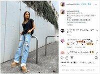 池田美優の秋を先取りしたムートンシューズコーデにファンから「全てかっこいい」「超オシャレ」の声