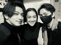 中村アン＆横浜流星＆山崎育三郎の3ショットにファン歓喜 「みんな素敵」「DCU楽しみ」の声