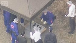 不明男児が履いていたとみられる黒い靴見つかる　小学校から6キロ離れた山中で